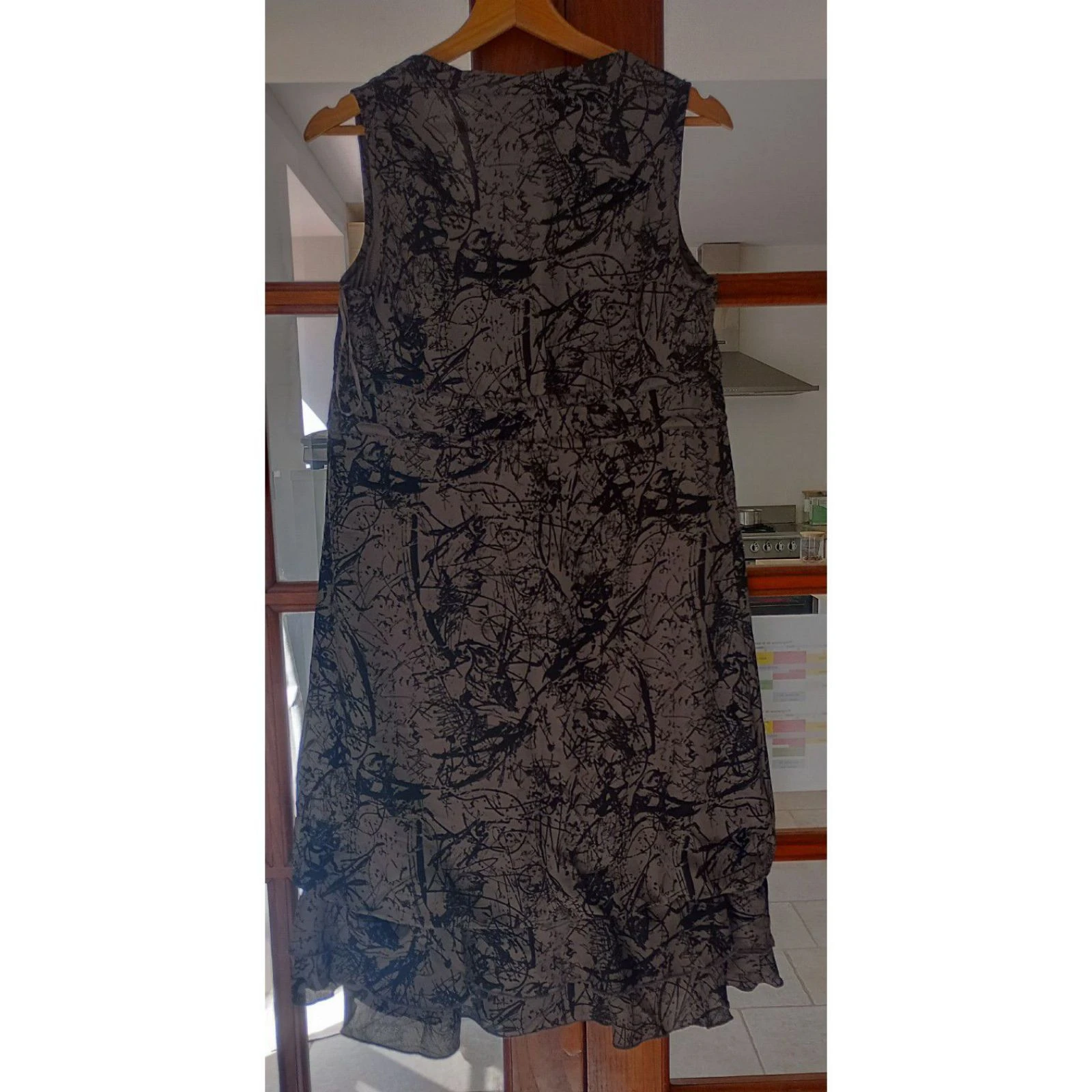 vestido abstracto talla 36 en muy buen estado – photo 4